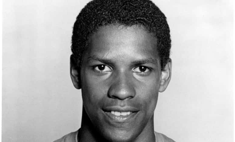 Actor Denzel Washington poses for a publicity still for his first feature film 'Carbon Copy'
