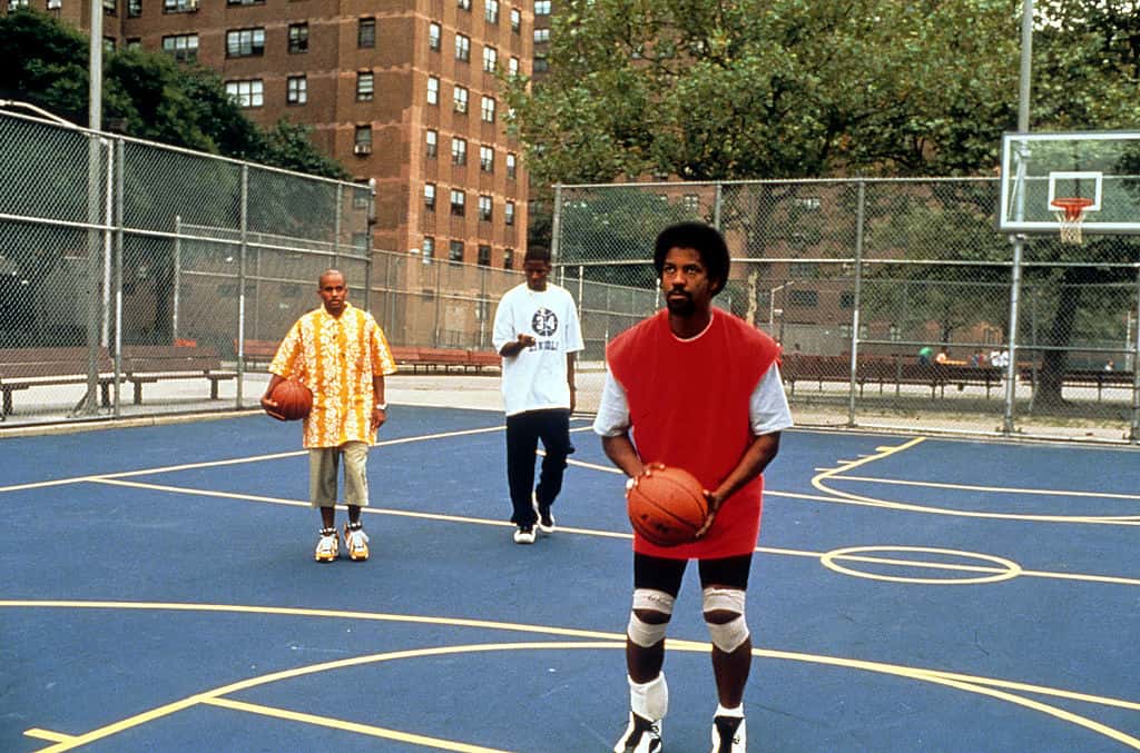 Denzel Washington in a Screenshot from the film 'He Got Game', 1998