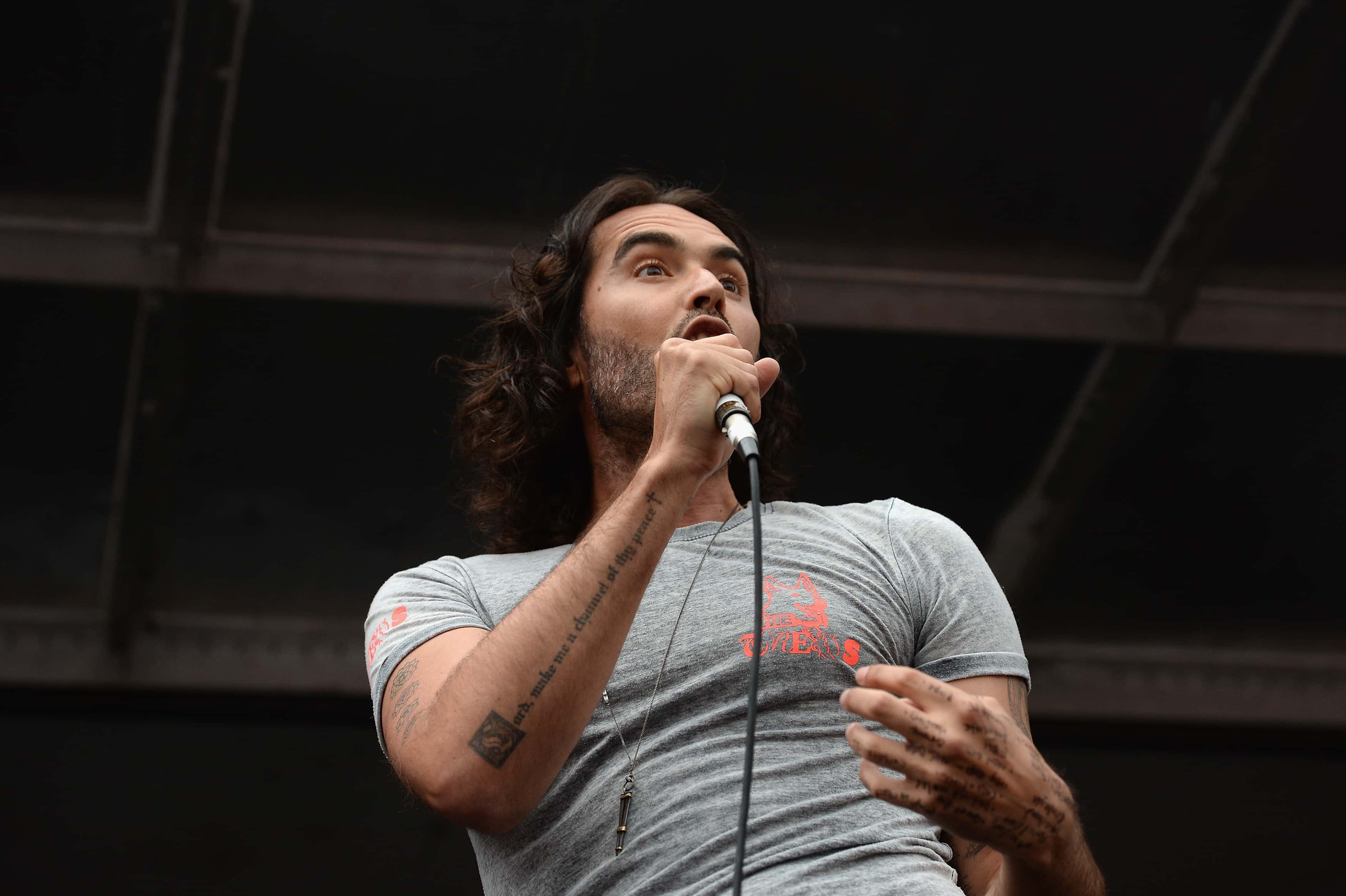 GettyImages-477892010 Russell Brand on stage