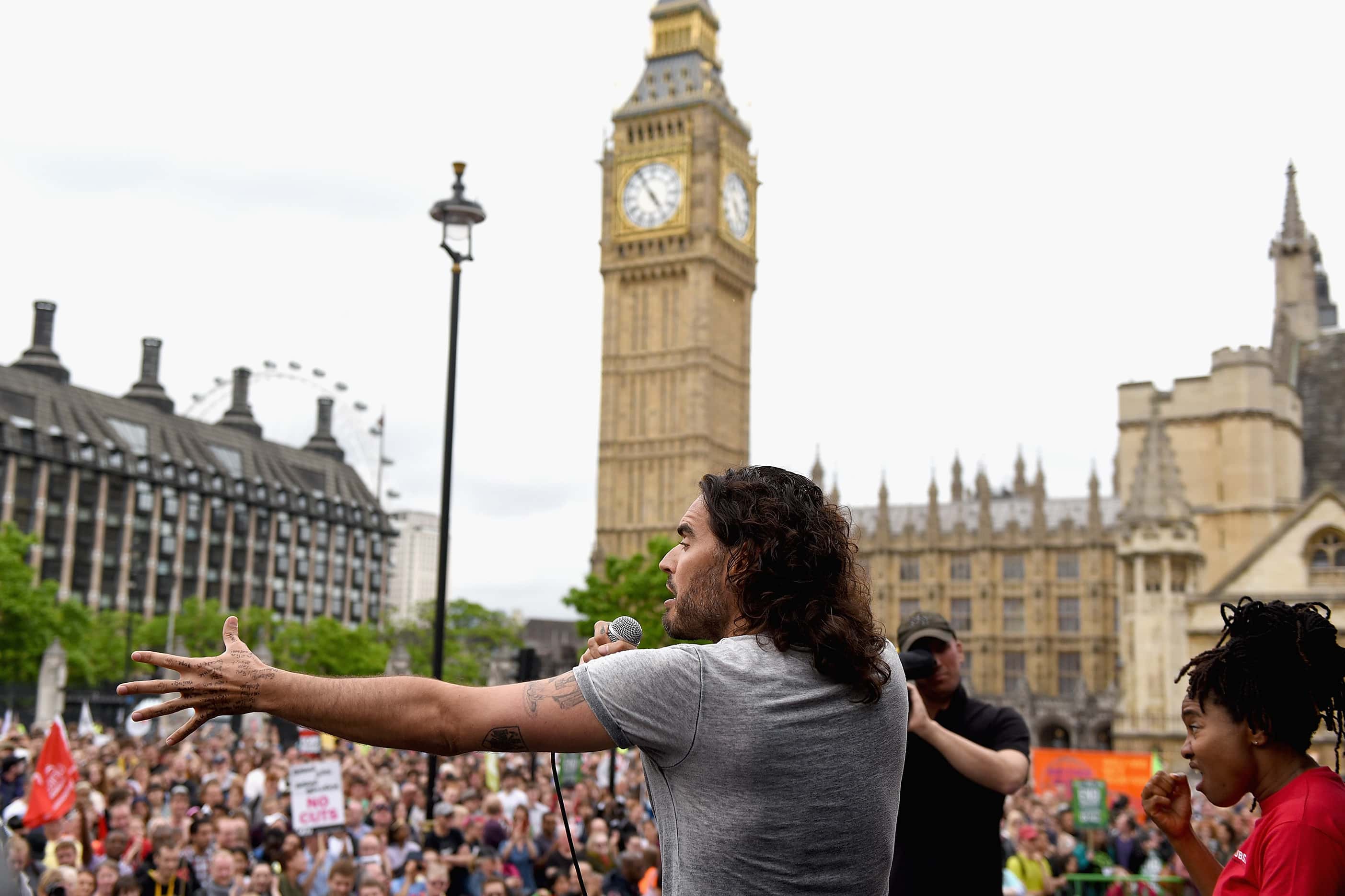 GettyImages-477892020   Comedian Russell Brand