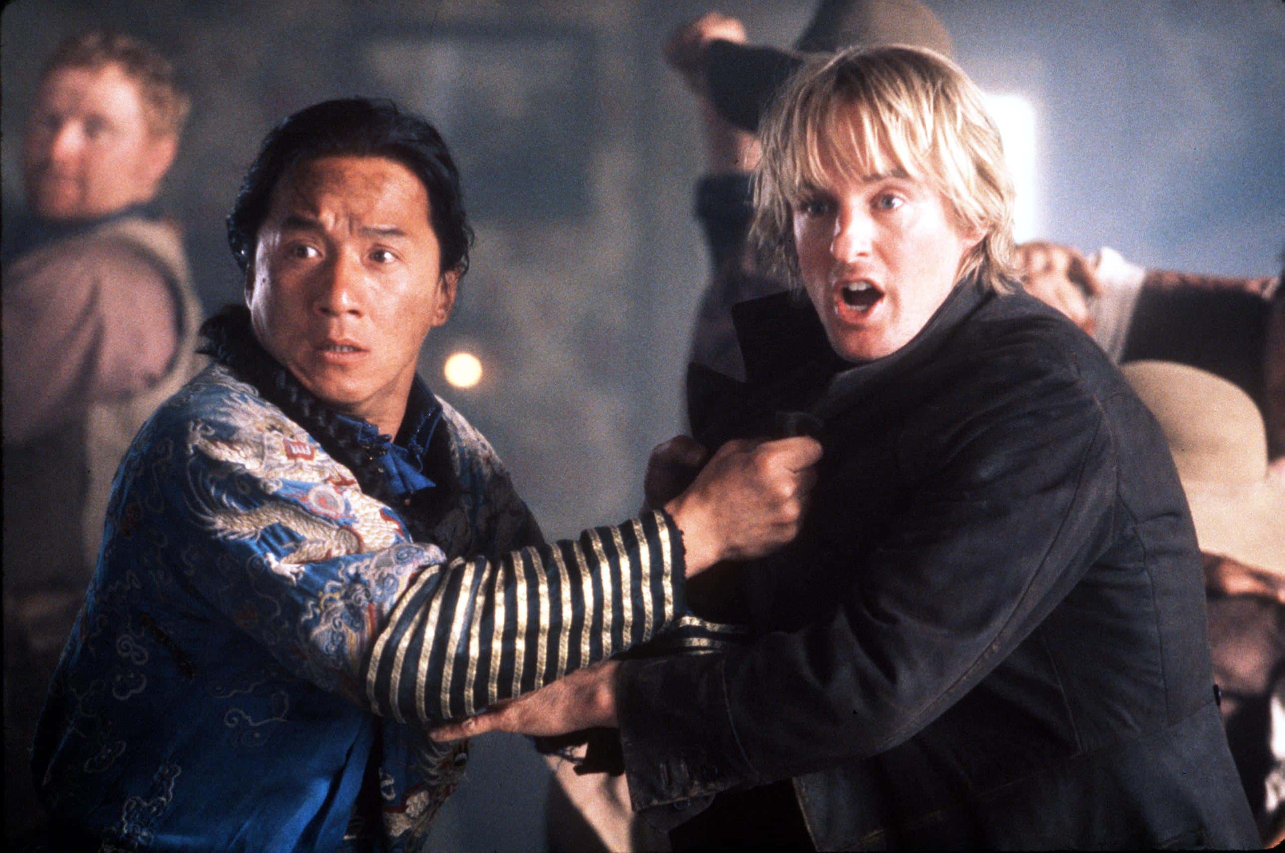 Jackie Chan And Owen Wilson In Shanghai Noon Photo