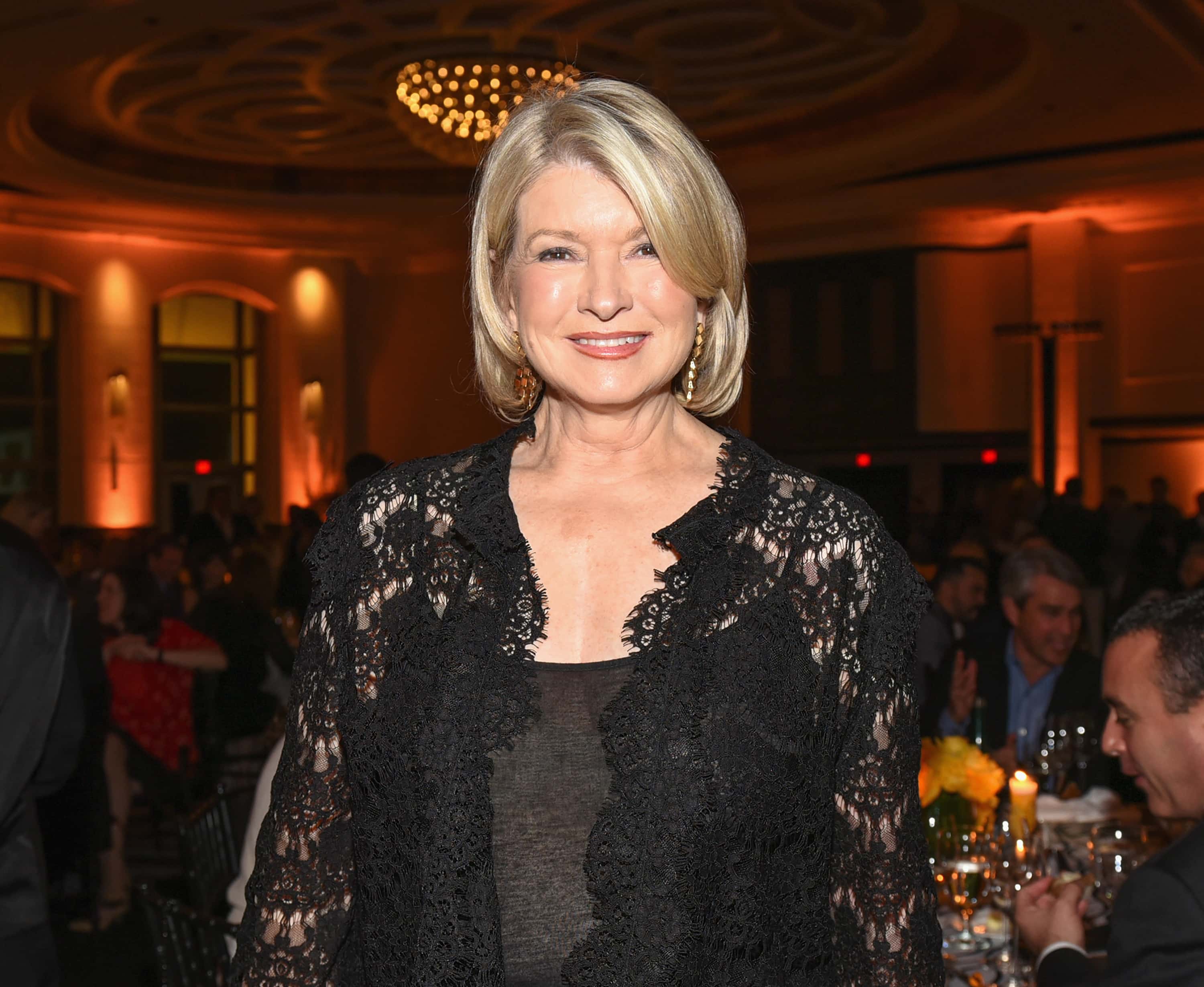 Martha Stewart attends a Tribute Dinner Honoring Jonathan Waxman, Rob Sands and Richard Sands