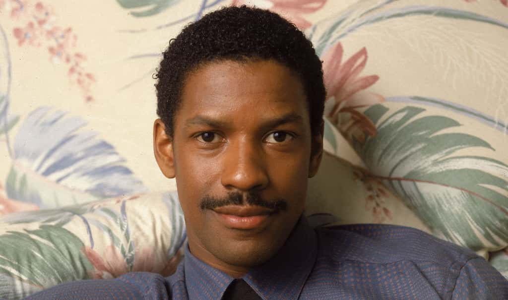 Portrait of Academy Award-winning American actor Denzel Washington