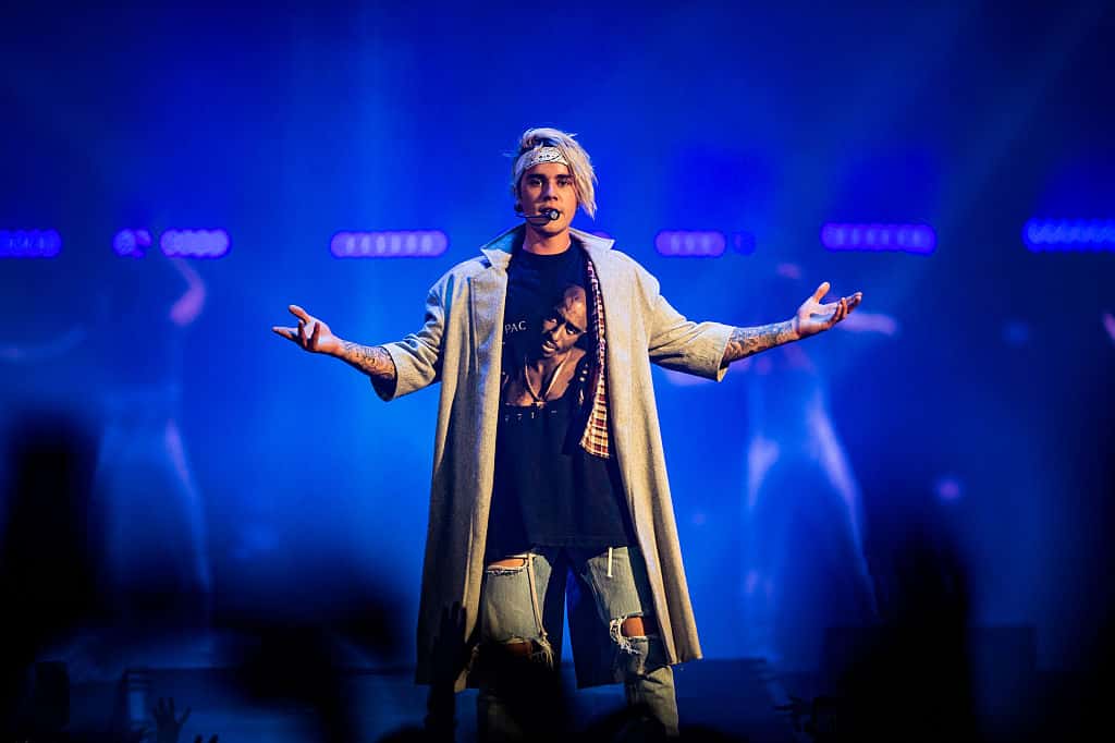 GettyImages-517245784 Justin Bieber In Concert - 2016 Purpose World Tour - Los Angeles, CA