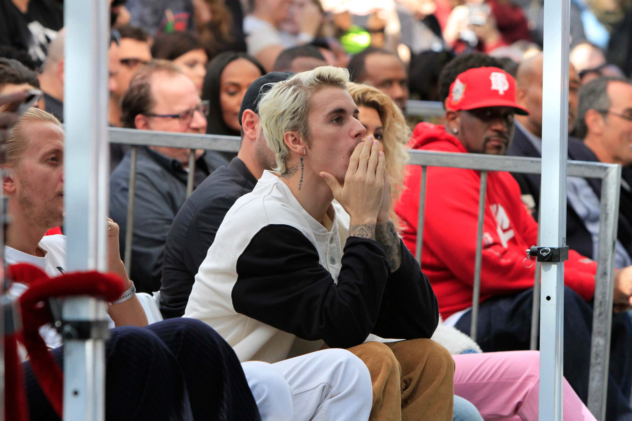 Justin Bieber at the Sir Lucian Grange Star Ceremony on the Hollywood Walk of Fame