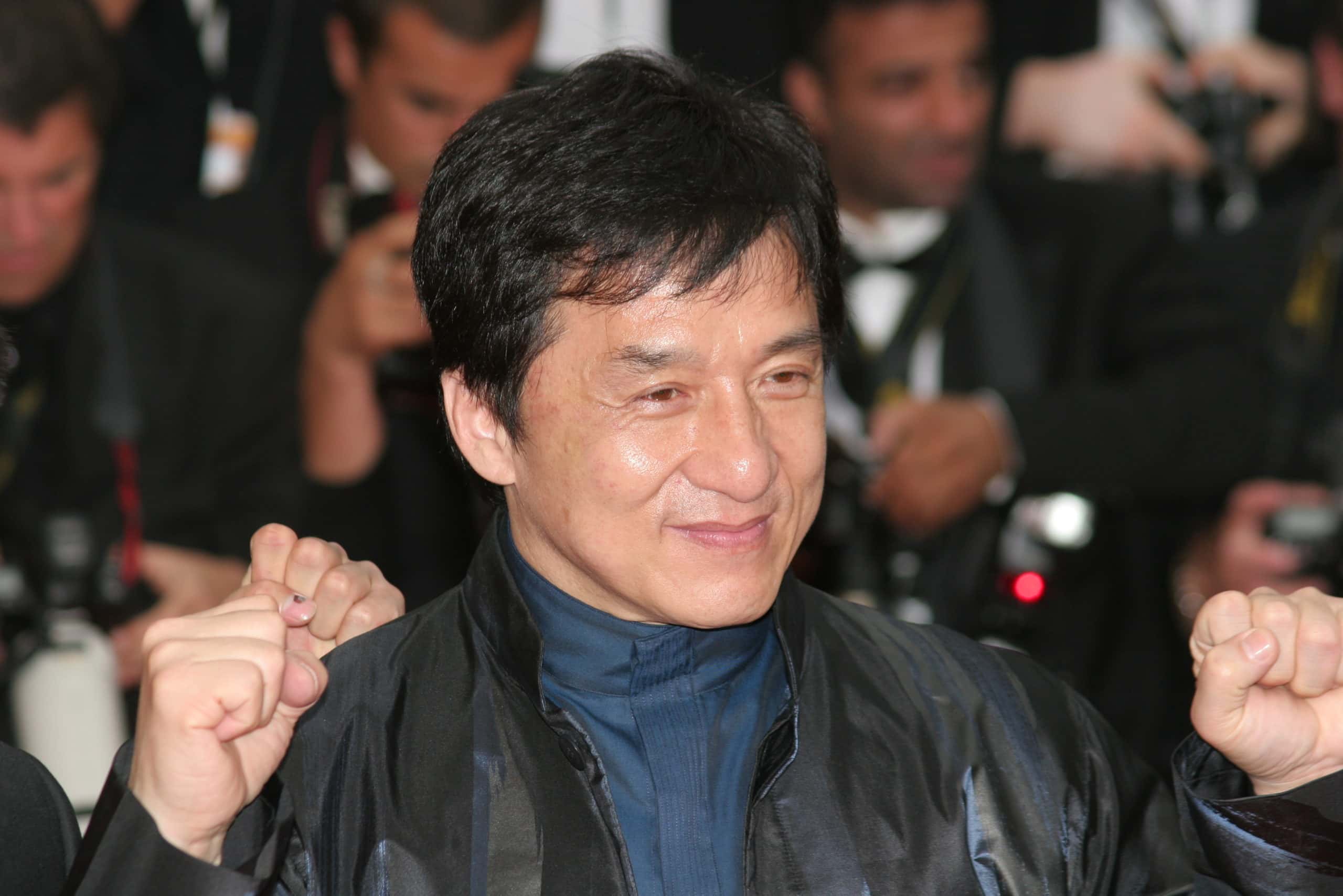 Actors Jackie Chan attends the La Silence de Lorna premiere