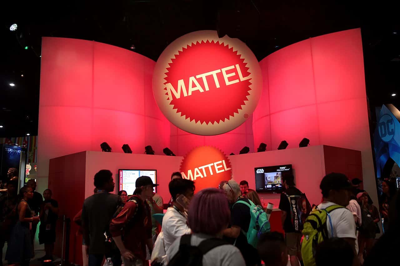 Mattel booth