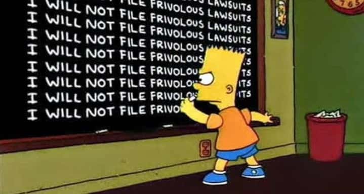 Frivolous Lawsuits facts