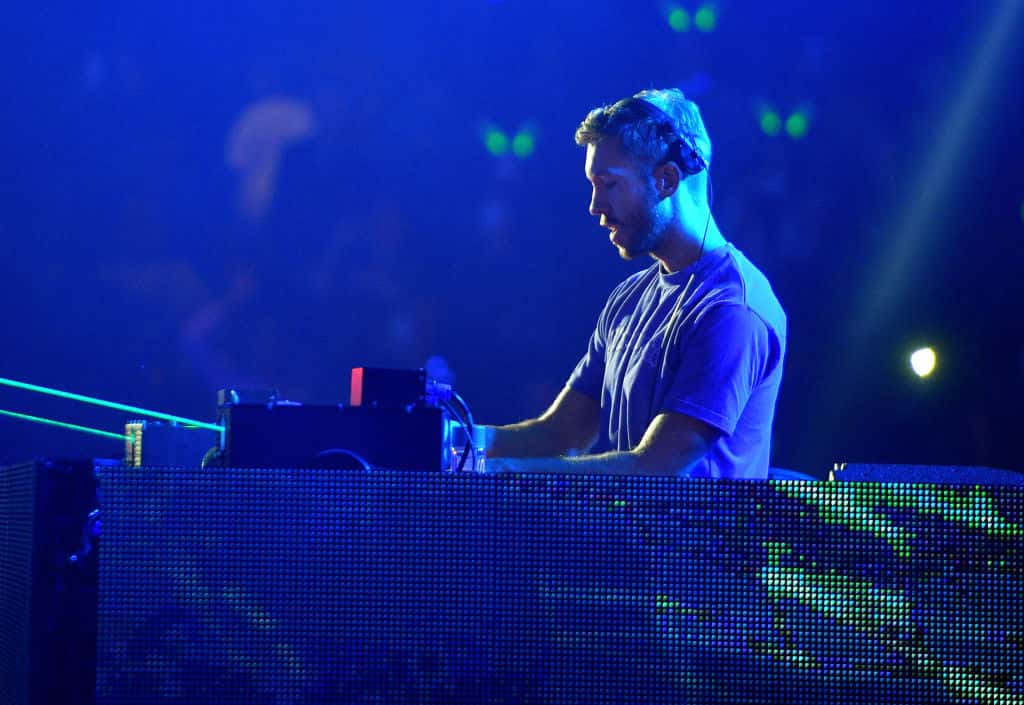 Calvin Harris performs onstage