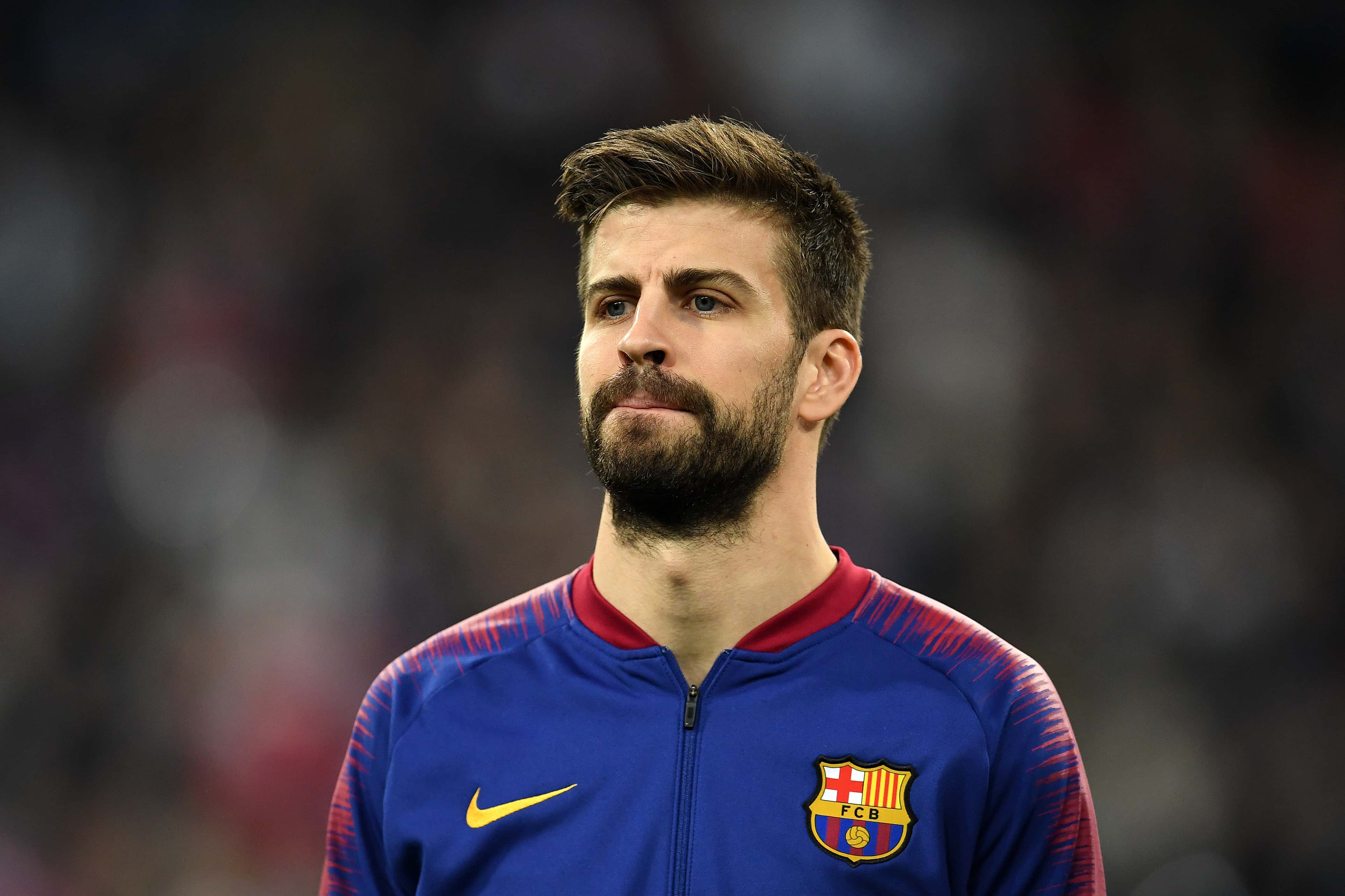 Gerard Pique of Barcelona 