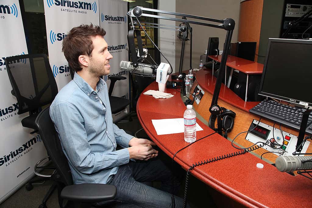 DJ Calvin Harris visits SiriusXM Studio