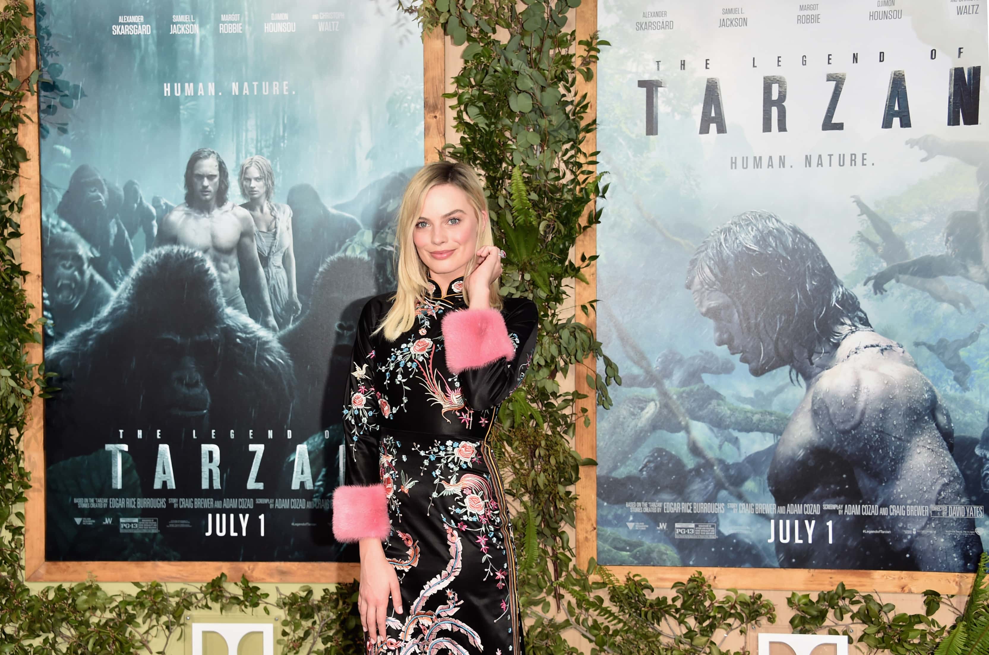 Actress Margot Robbbie attends the premiere of Warner Bros. Pictures' "The Legend of Tarzan" at Dolby Theatre on June 27, 2016 in Hollywood, California.