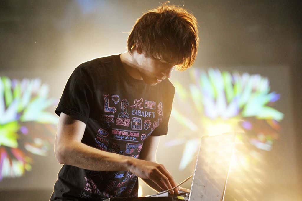 Scottish artist Calvin Harris performing live at the 17th Music Festival