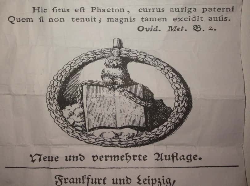 Adam Weishaupt order called illuminati symbol witch is a owl.