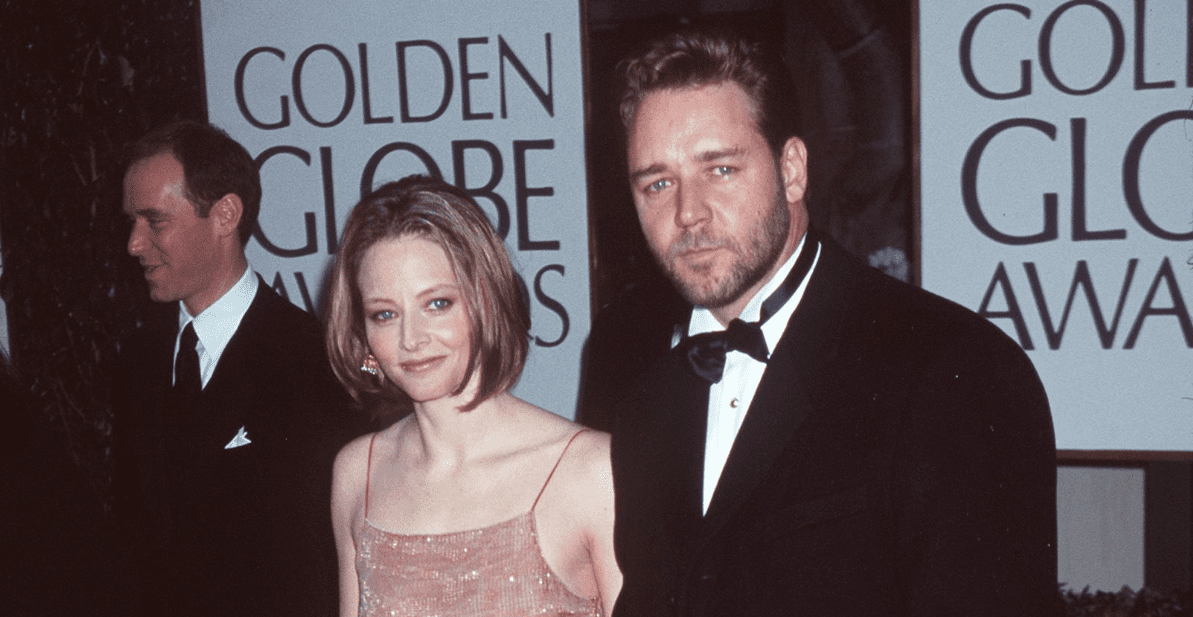 Jodie Foster and Russell Crowe