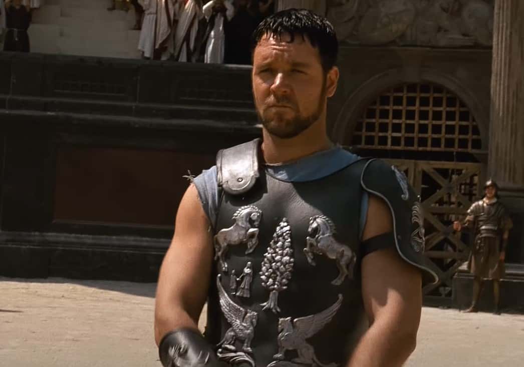 Screenshot from the movie Gladiator (2000)