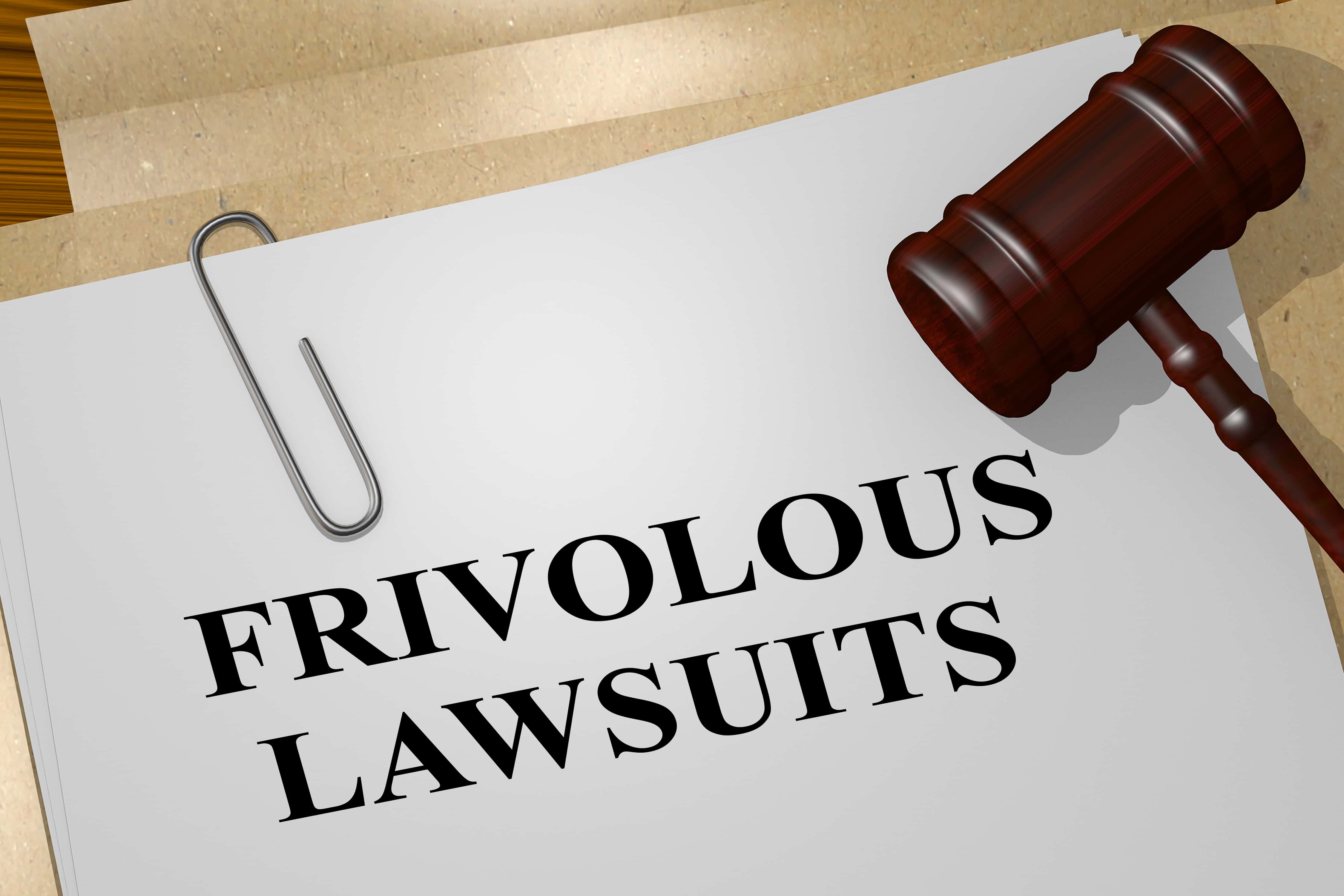 Frivolous Lawsuits Facts
