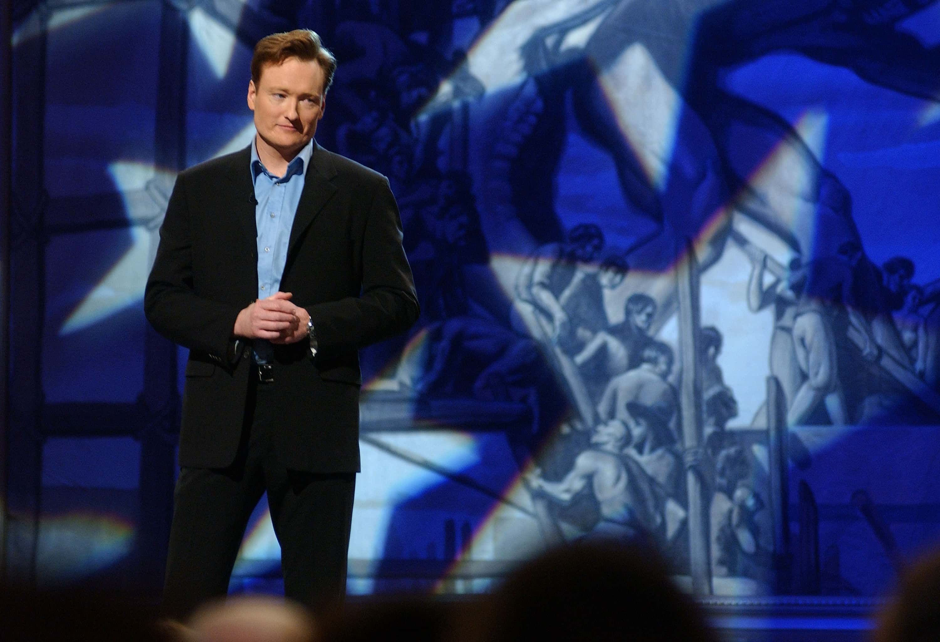 Presenter Conan O'Brien attends the 