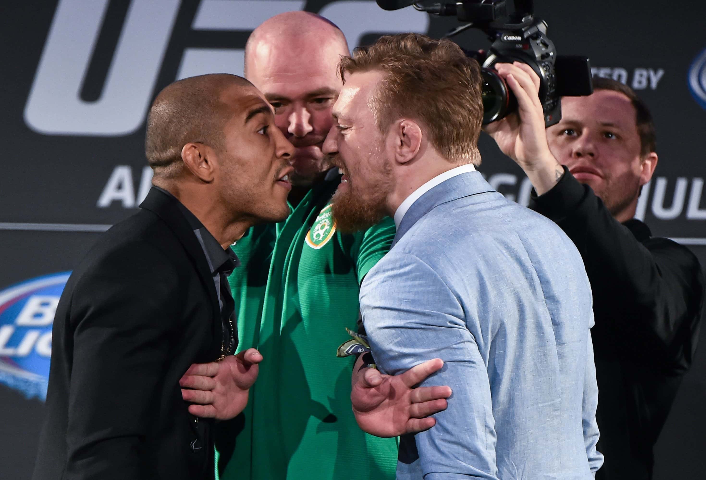 Conor McGregor UFC 189: Aldo v McGregor World Championship Tour Media Day