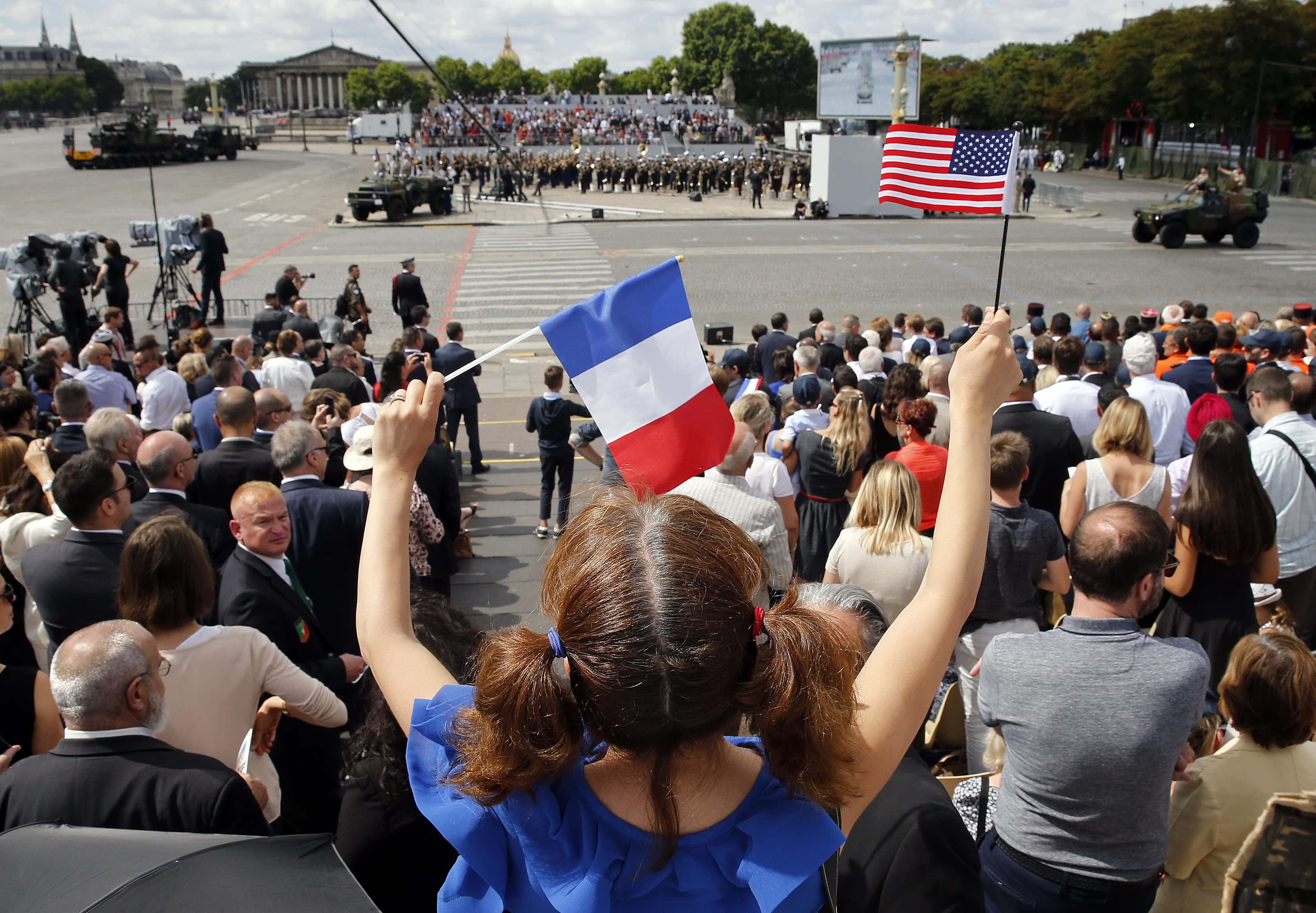 2017 Bastille Day Military Ceremony On The Champs Elysees In Paris