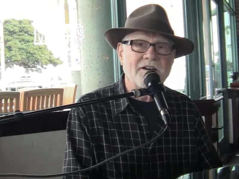 Roy Lee Ferrell playing the piano