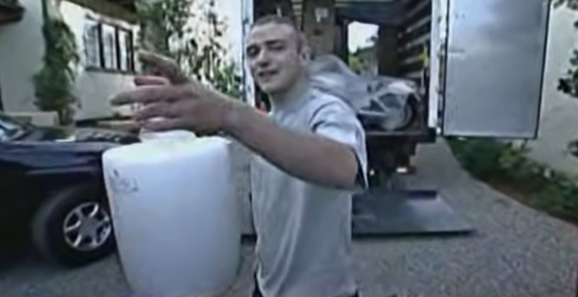 image of young justin Timberlake