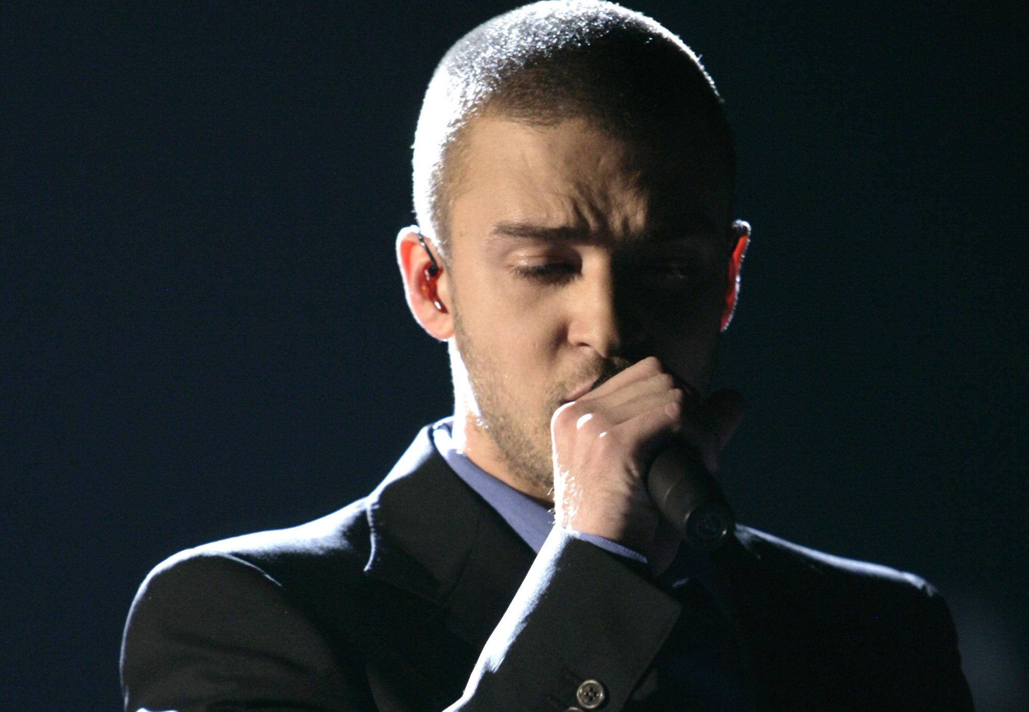 Justin Timberlake at fashion show for THE VICTORIA'S SECRET FASHION SHOW