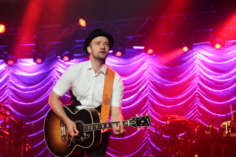 Singer Justin Timberlake 