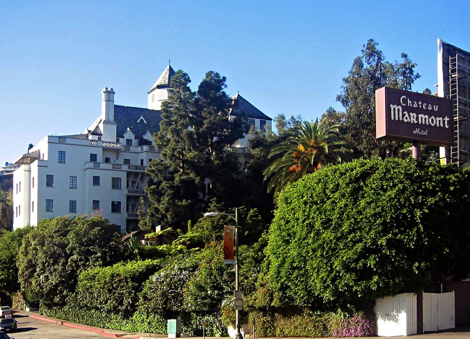 Chateau Marmont Hotel — on the Sunset Strip