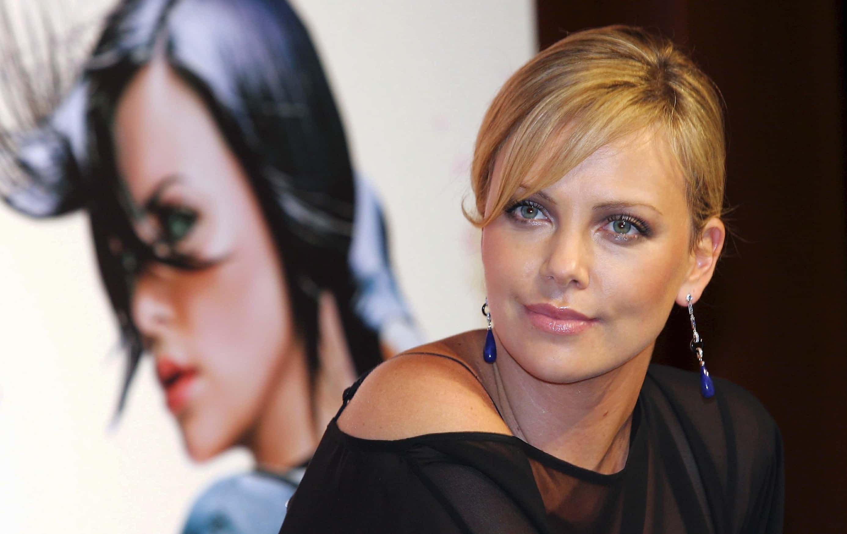 Charlize Theron Promotes Her Latest Film 'Aeon Flux' In Tokyo