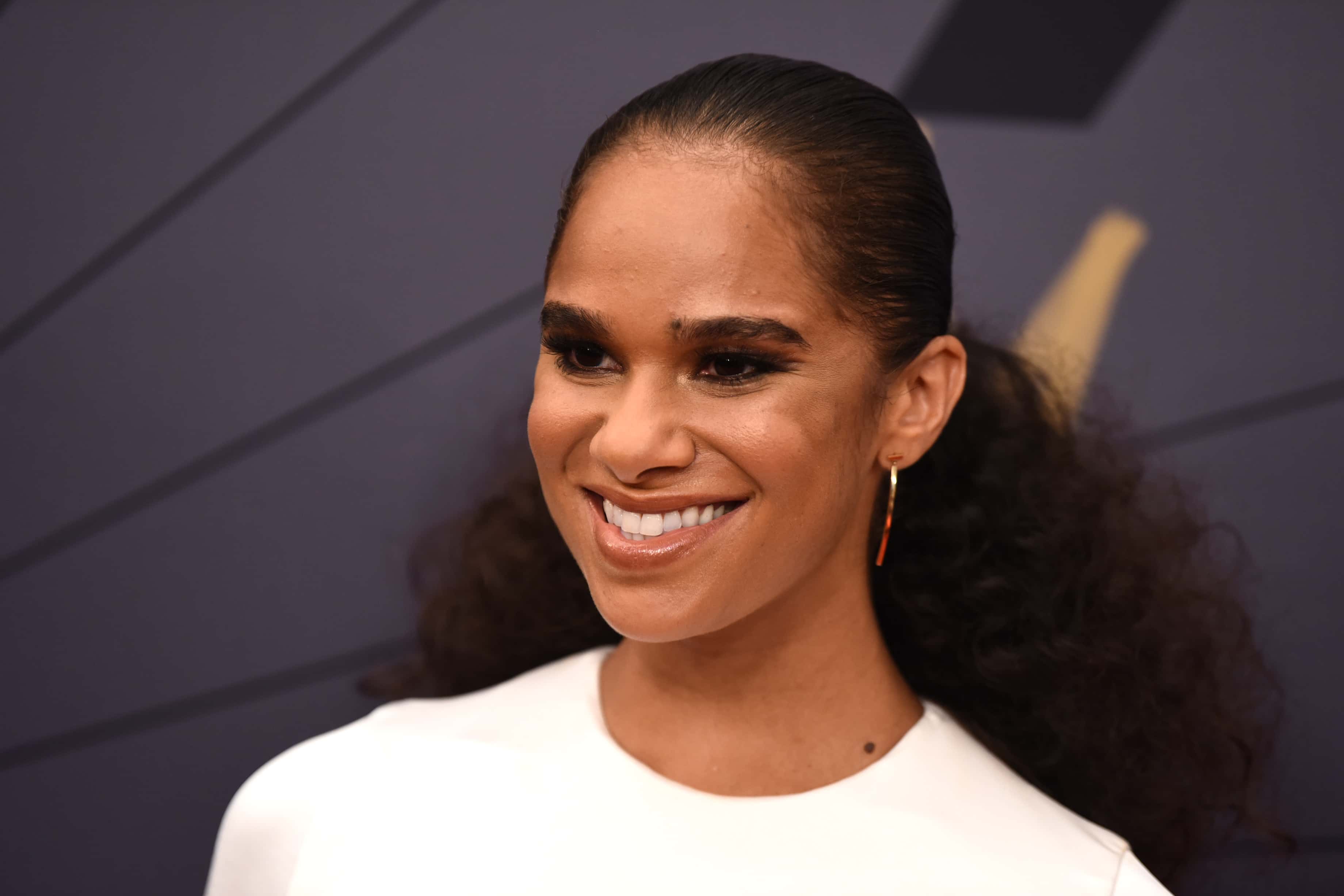 Misty Copeland attends the Black Girls Rock! 2018 Red Carpet