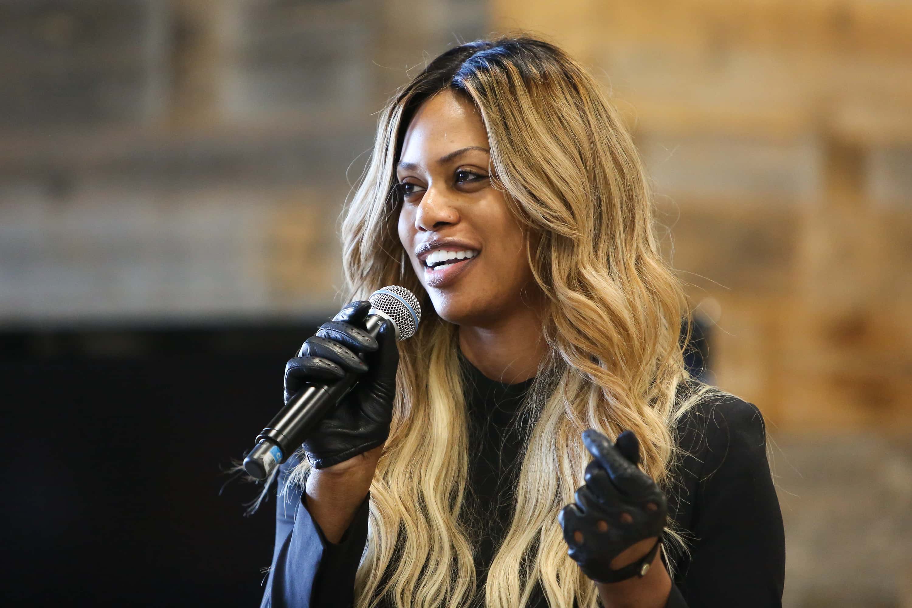 Actress Laverne Cox speaks - 2018