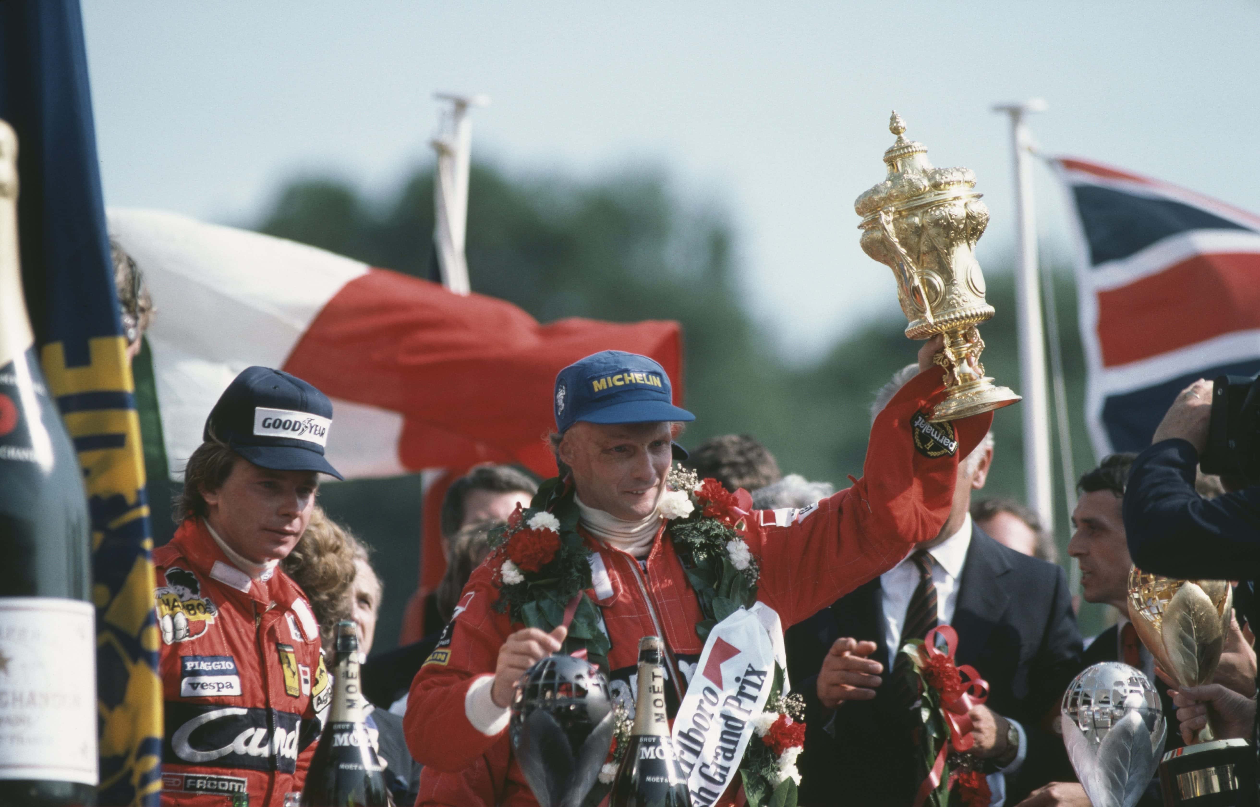 Lauda Wins British GP