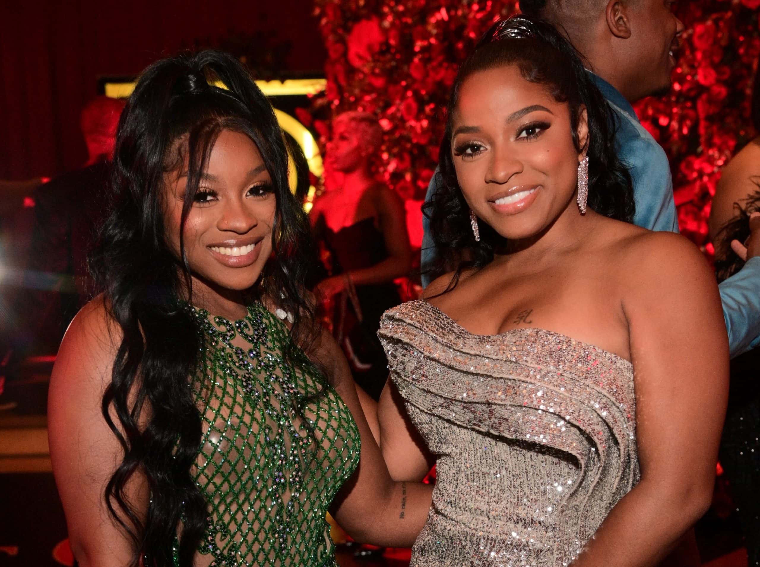 Reginae Carter and Toya Johnson attend Black Tie Affair