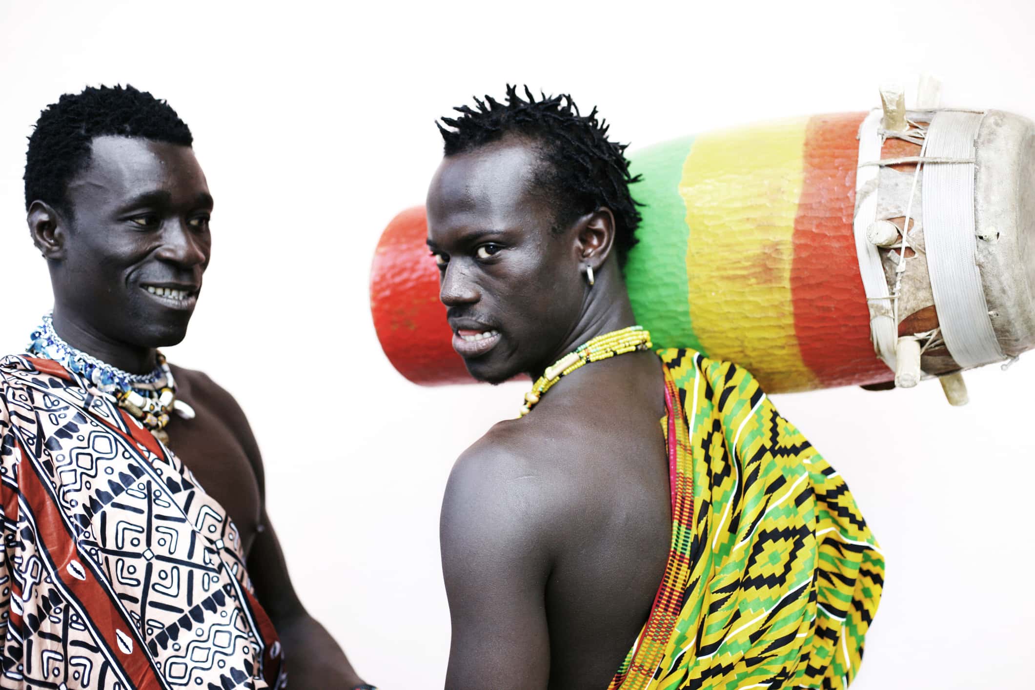 Two Africans, Musicians.