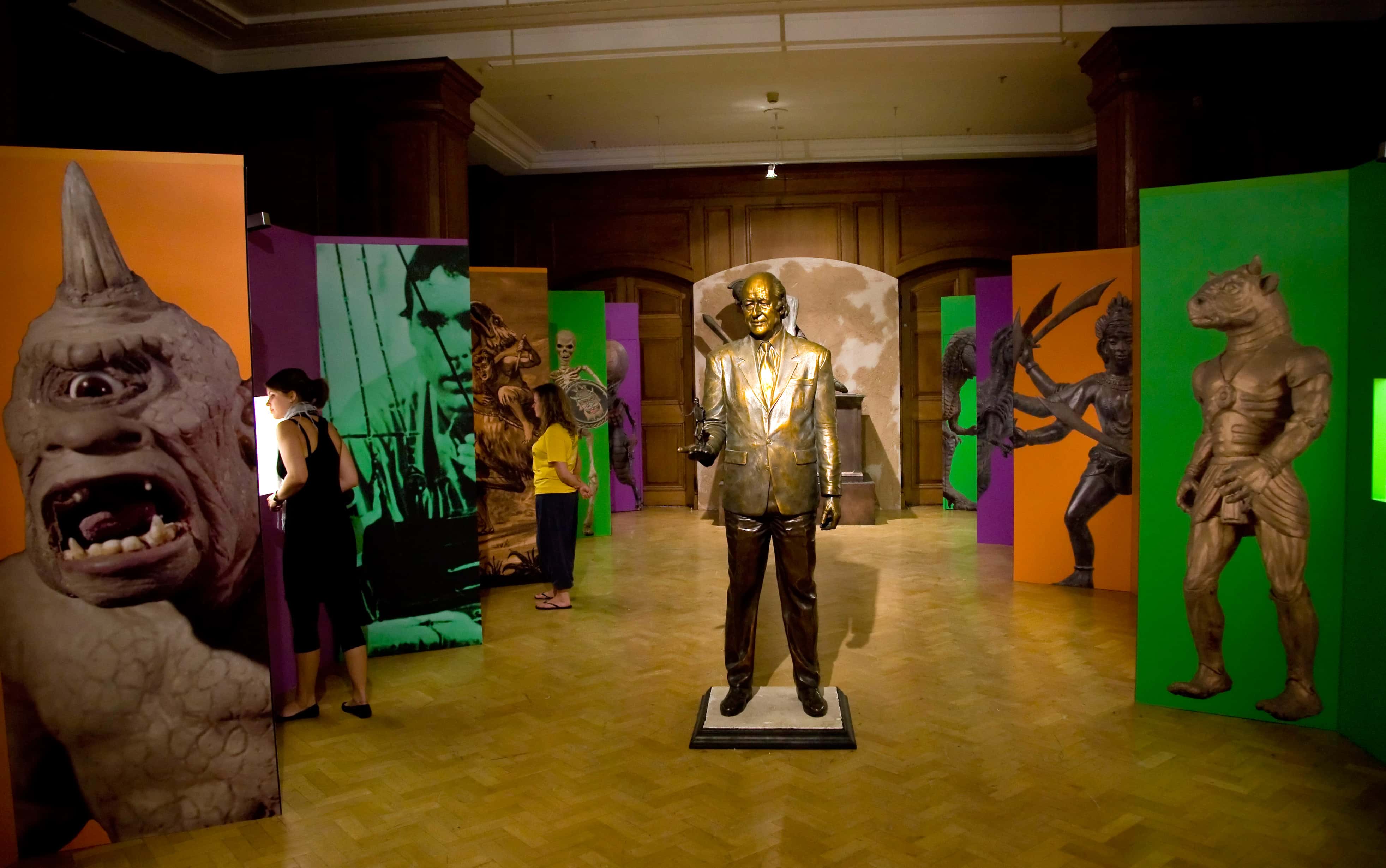 Press View Of Myths And Legends Exhibition