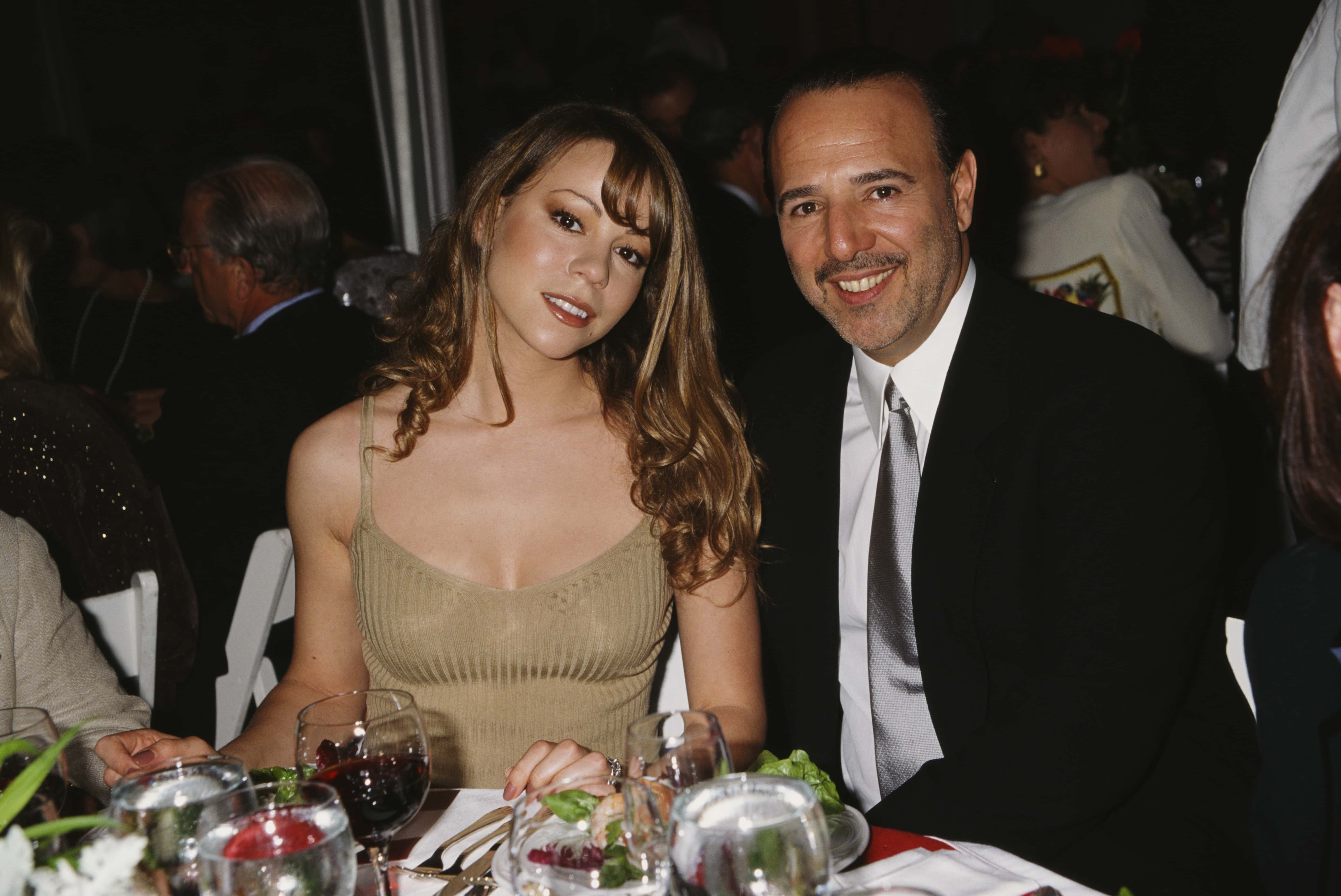American singer-songwriter Mariah Carey and husband