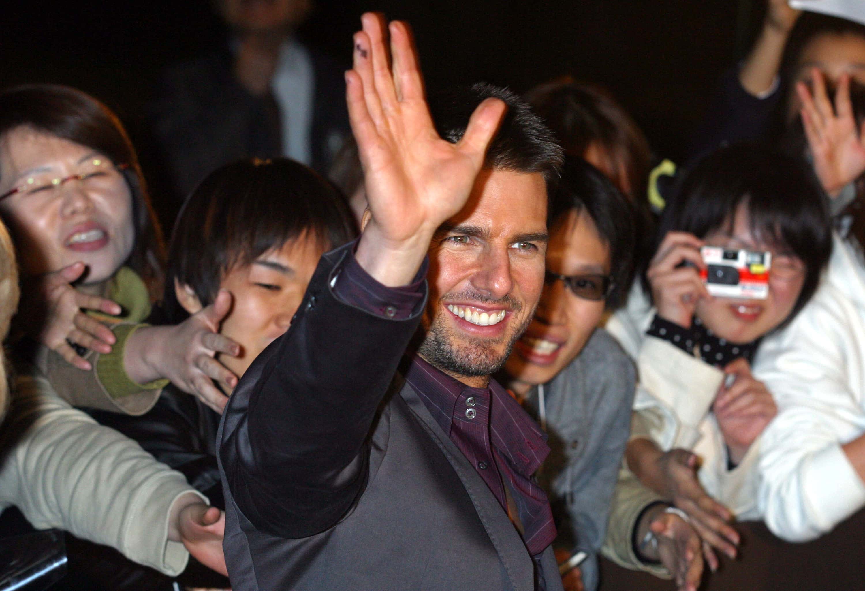 Actor Tom Cruise attend the premiere of