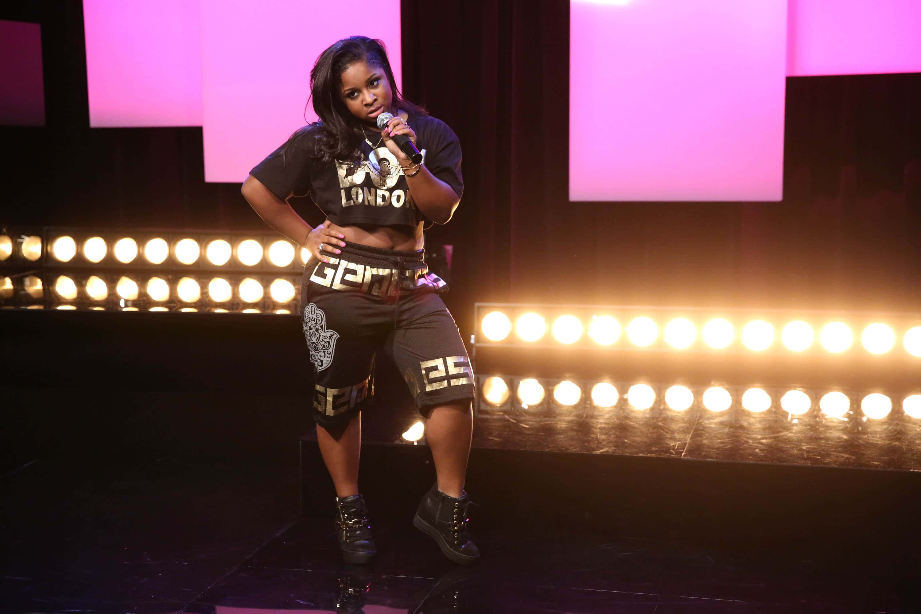 Reginae Carter performs at Music Choice