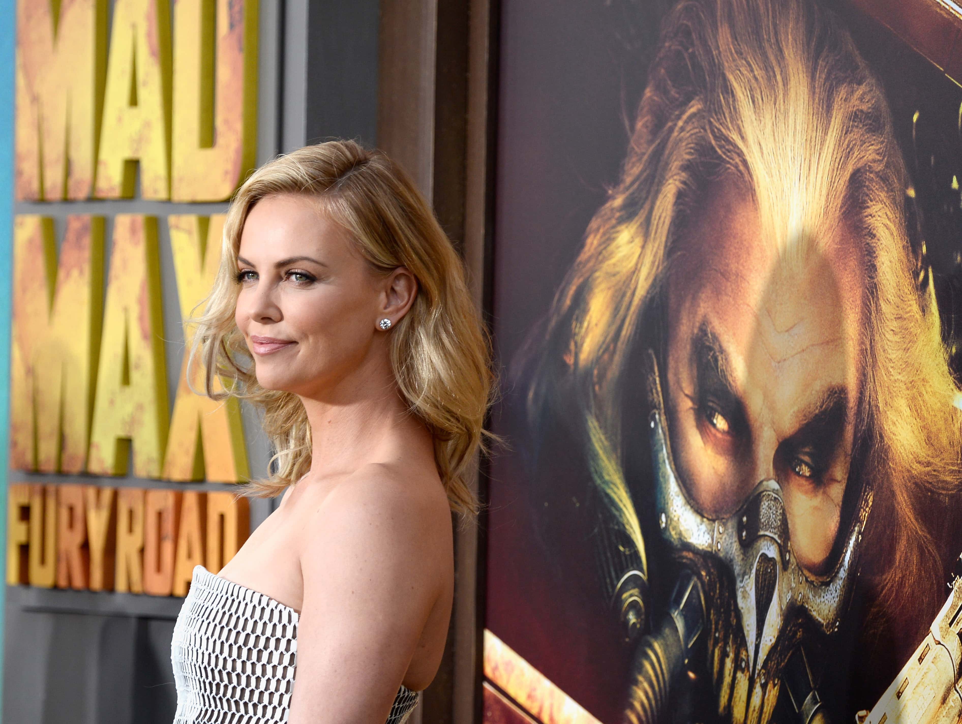 Charlize Theron attends the premiere of Warner Bros. Pictures' 