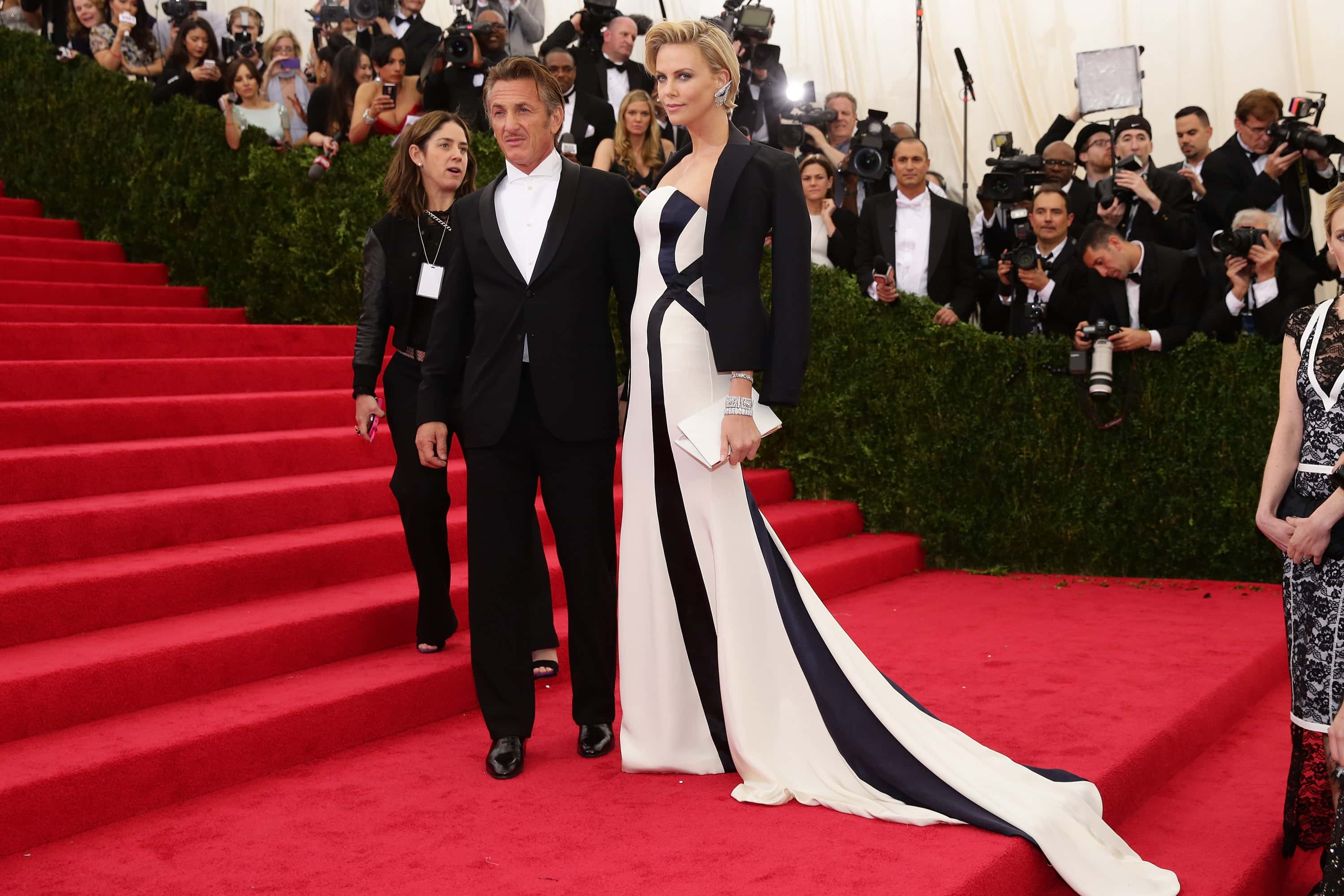 Sean Penn and Charlize Theron - 2014