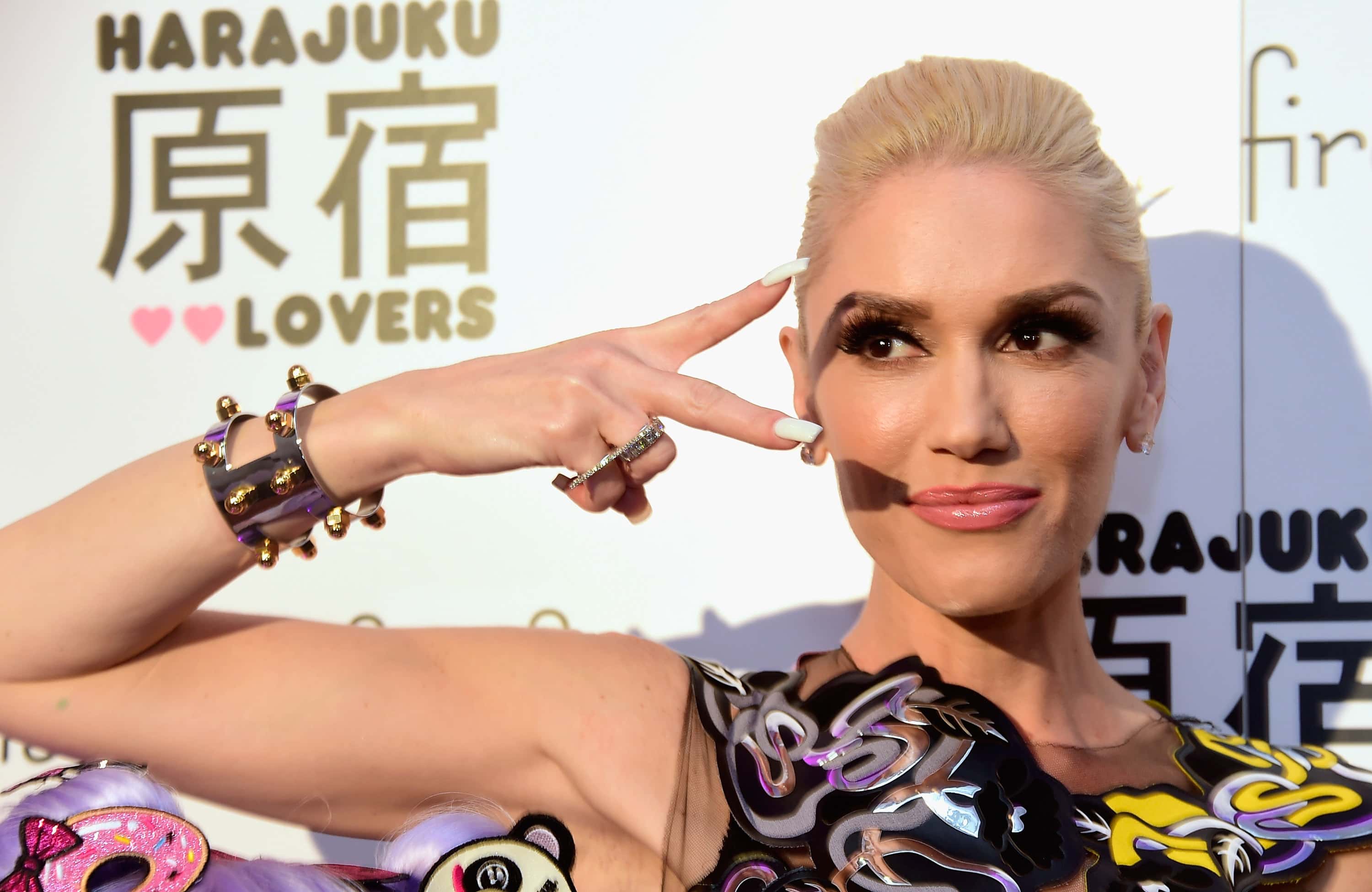  Gwen Stefani attends a party hosted by Chasing Fireflies to introduce her Harajuku Lovers children's collection - 2015