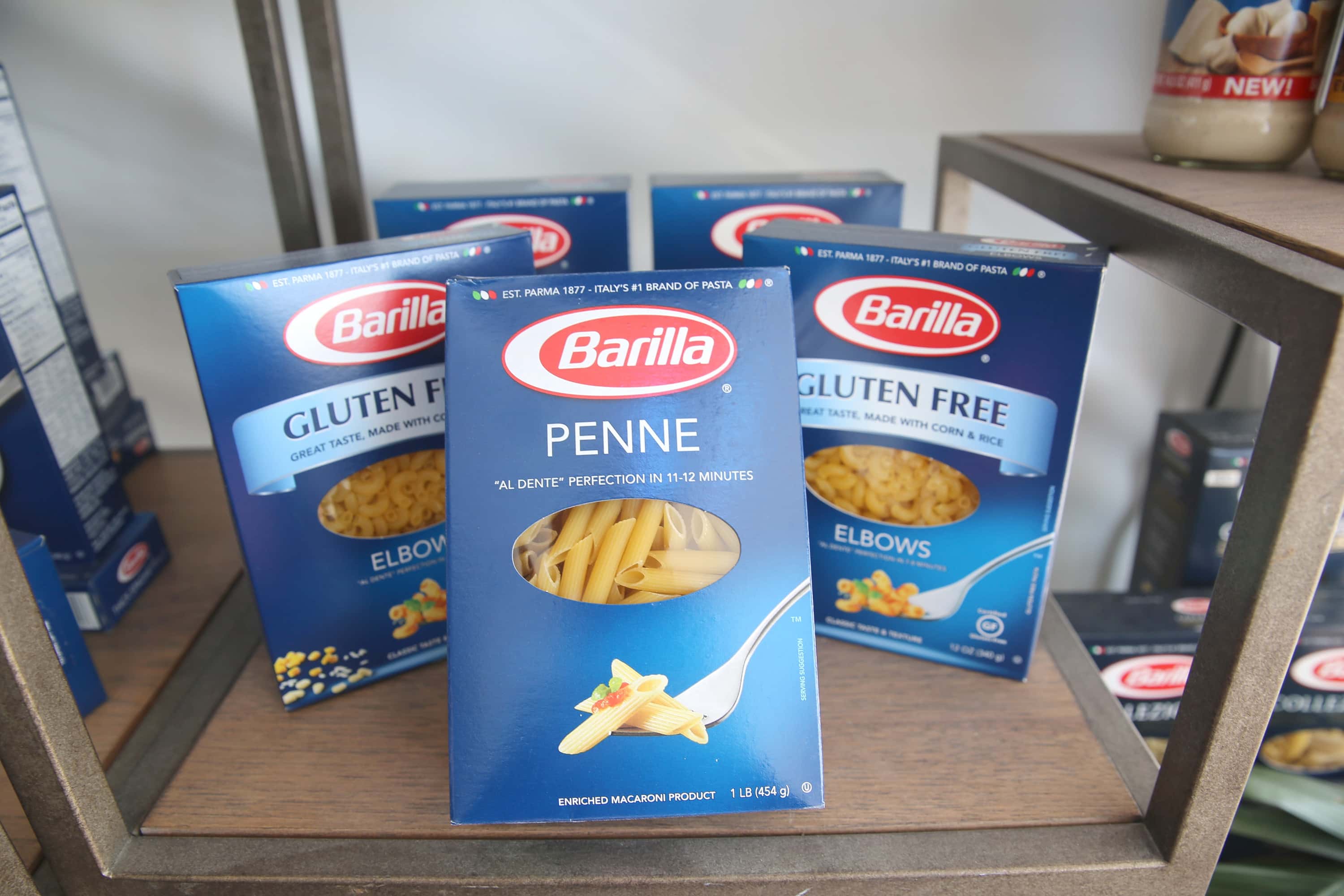 Barilla products on display during the Goya Foods Grand Tasting Village featuring MasterCard Grand Tasting Tents & KitchenAid® Culinary Demonstrations