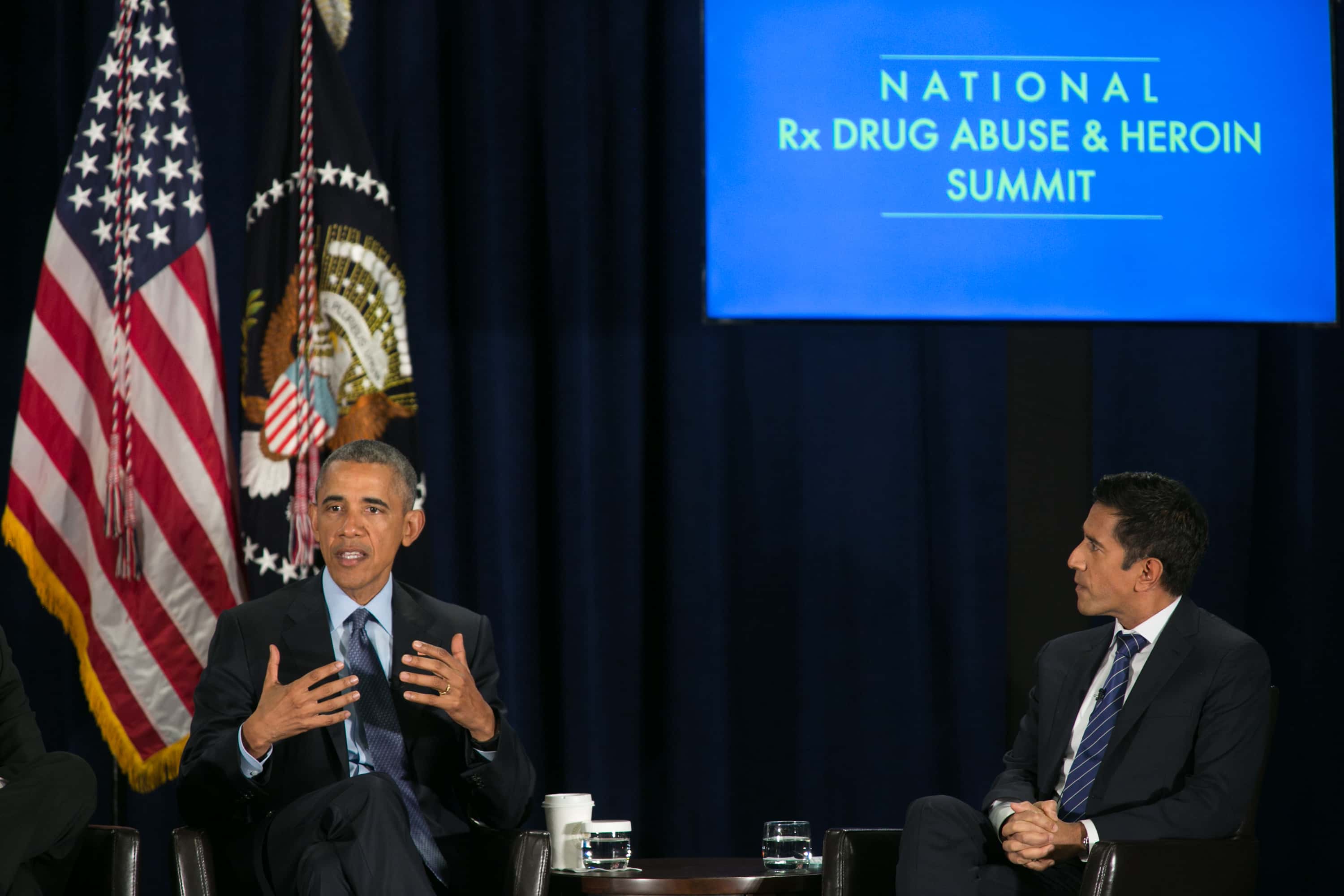 Obama Delivers Remarks At National Rx Drug Abuse & Heroin Summit