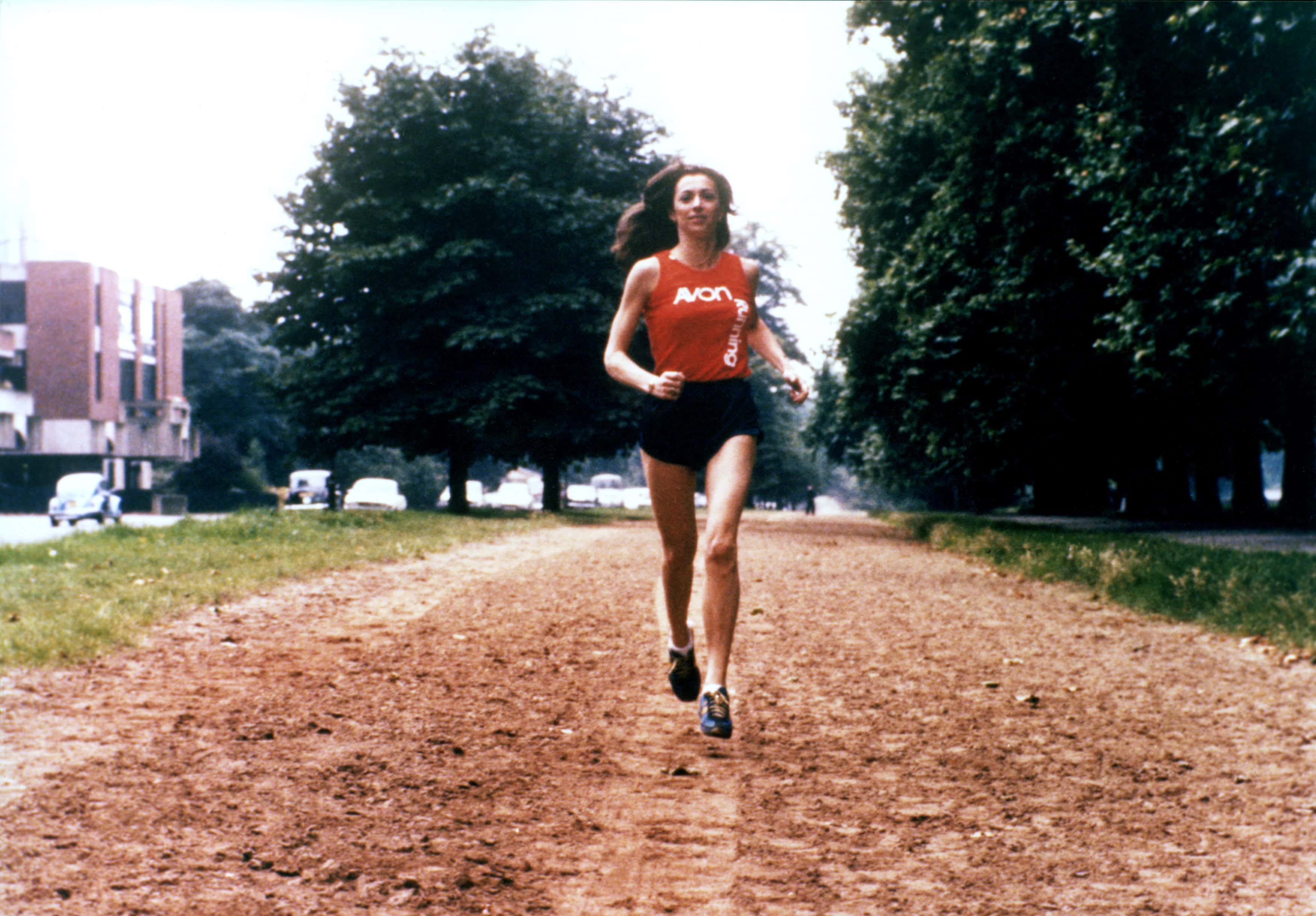 Katherine Switzer, the first woman to officially run the Boston marathon - 1980