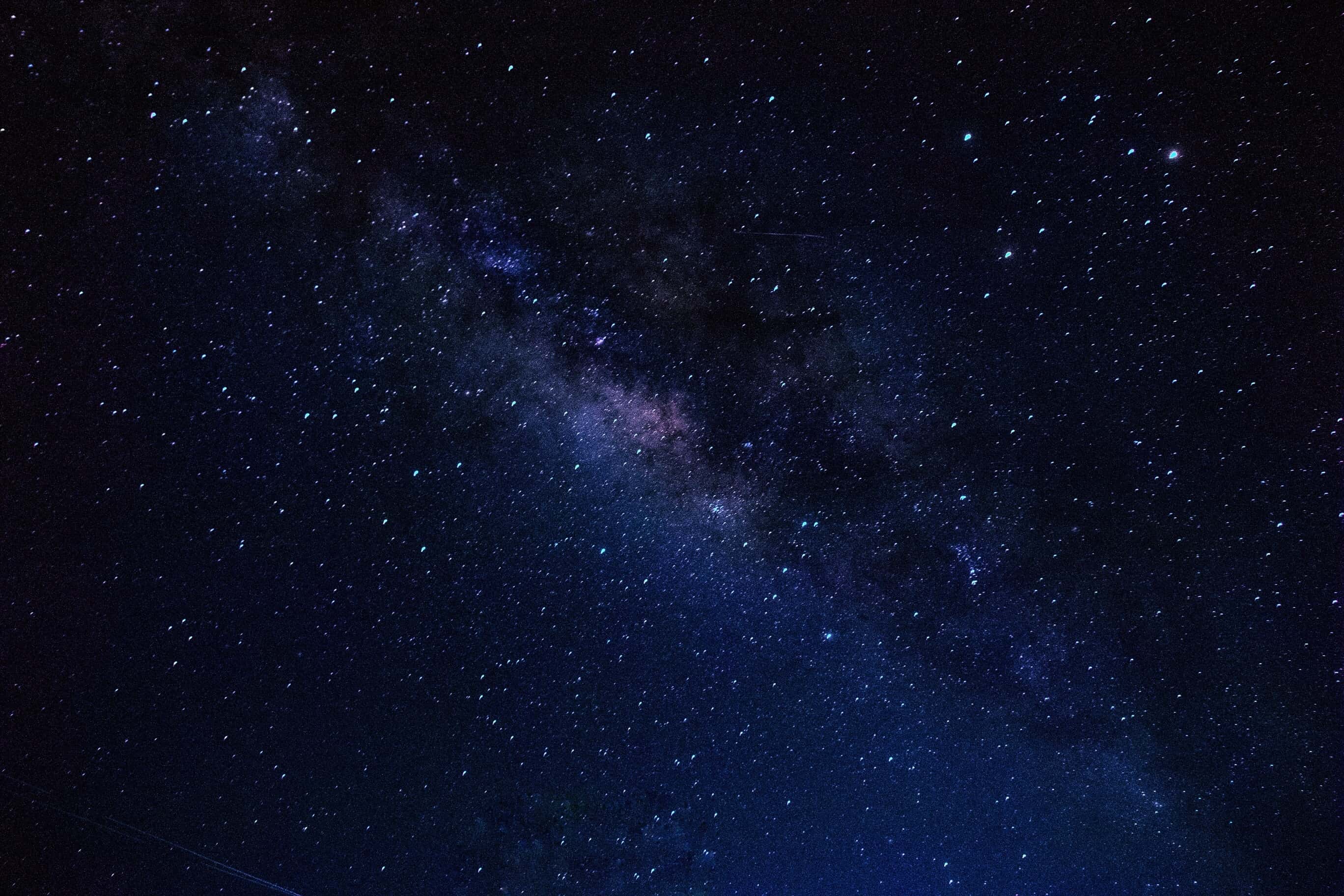 Low Angle View Of Star Field