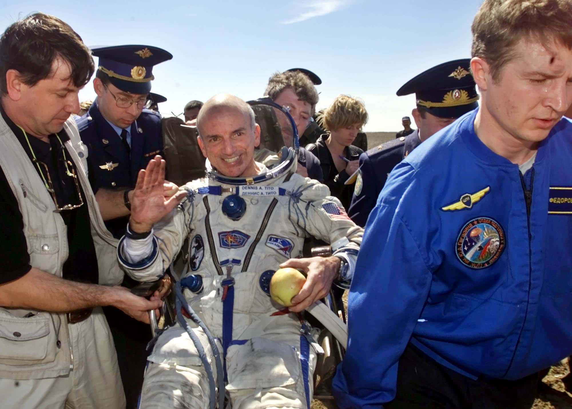 Dennis Tito Returns From Space Voyage