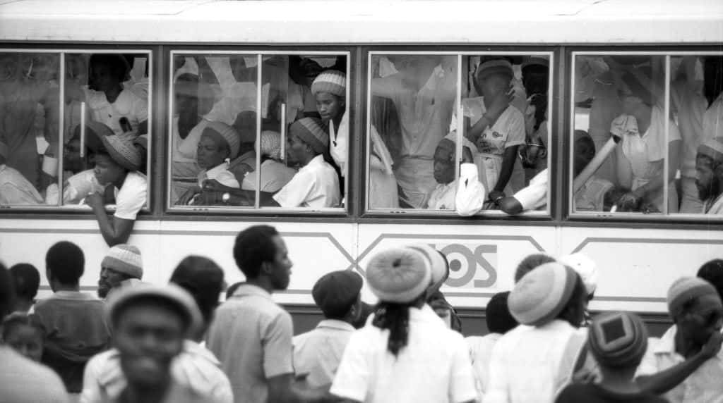 Bob Marley Funeral Bus.