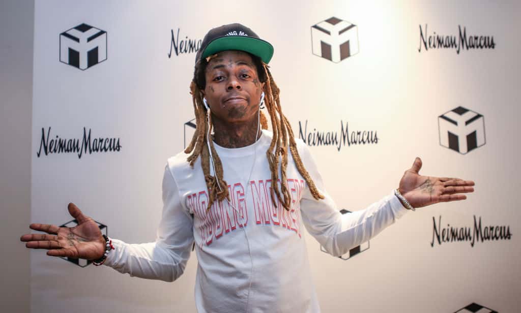 Lil Wayne at The Young Money Merch capsule launch