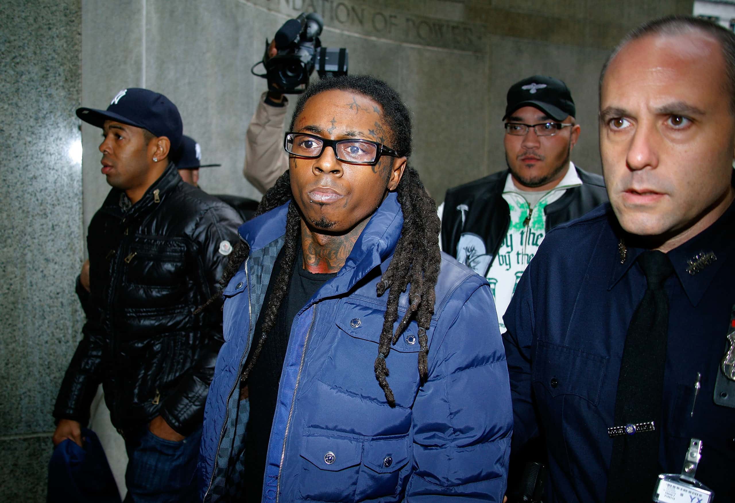 Lil Wayne Arrives In Court For Weapon Charges
